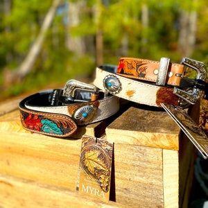 NWT Myra Bag Cowhide Belt